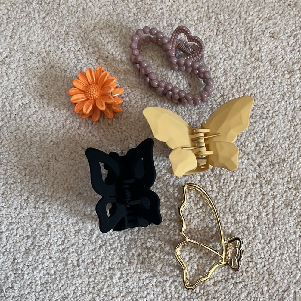 Hair clip claw clip bundle